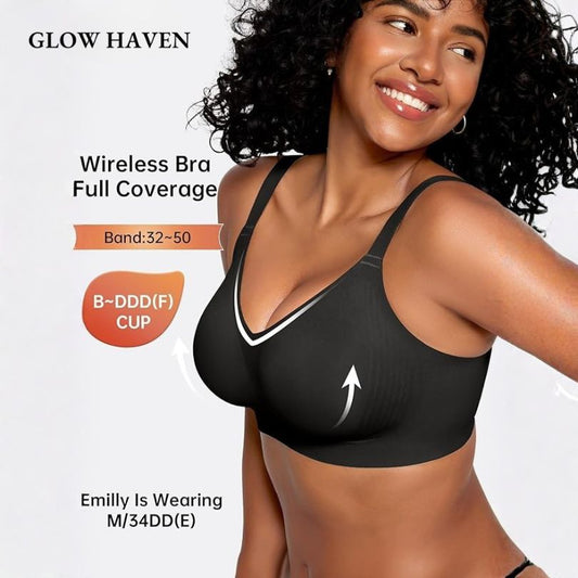 Wireless Lift & Support Bra by Glow Haven