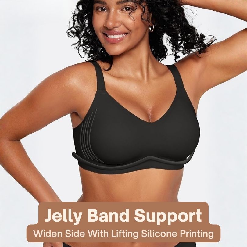 Wireless Lift & Support Bra by Glow Haven