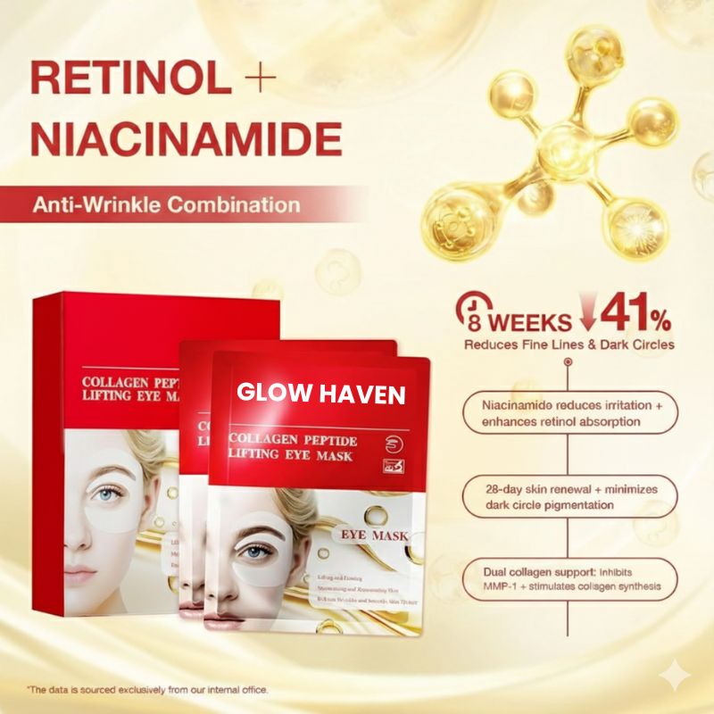 Eye Mask with Collagen Peptide, PDRN, Retinol & Niacinamide