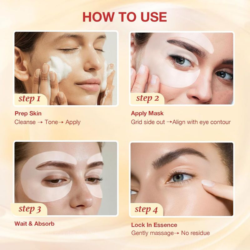 Eye Mask with Collagen Peptide, PDRN, Retinol & Niacinamide