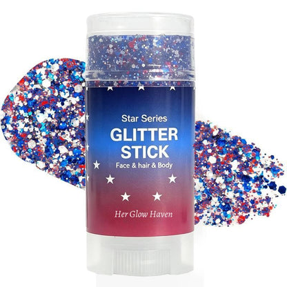4th of July Glitter Stick - Independence Day