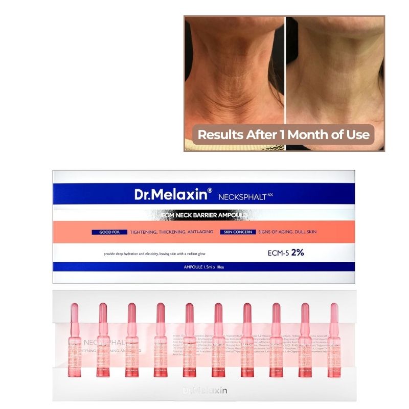 Necksphalt ECM Barrier Ampoule - Anti-Aging Neck