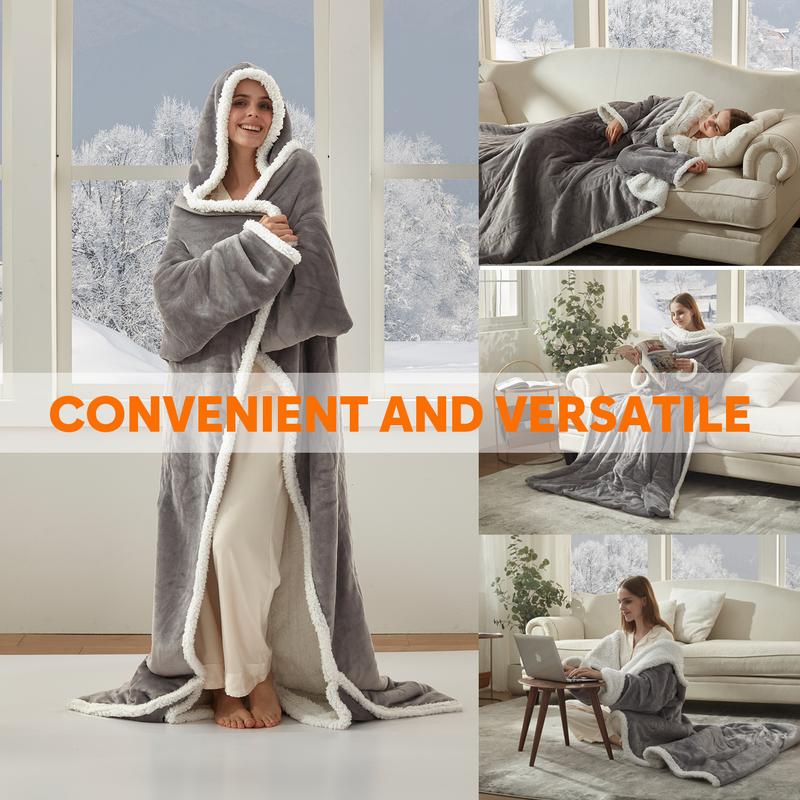 Cozy Wearable Heated Blanket