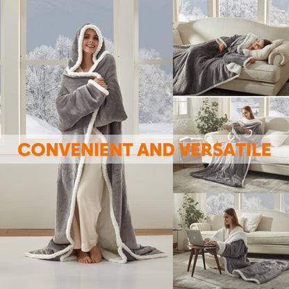 Cozy Wearable Heated Blanket