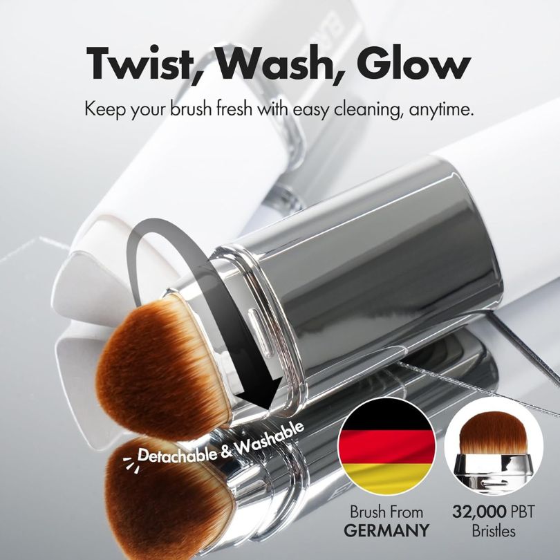 Korean Blanc Cover Cream Stick with Detachable Brush