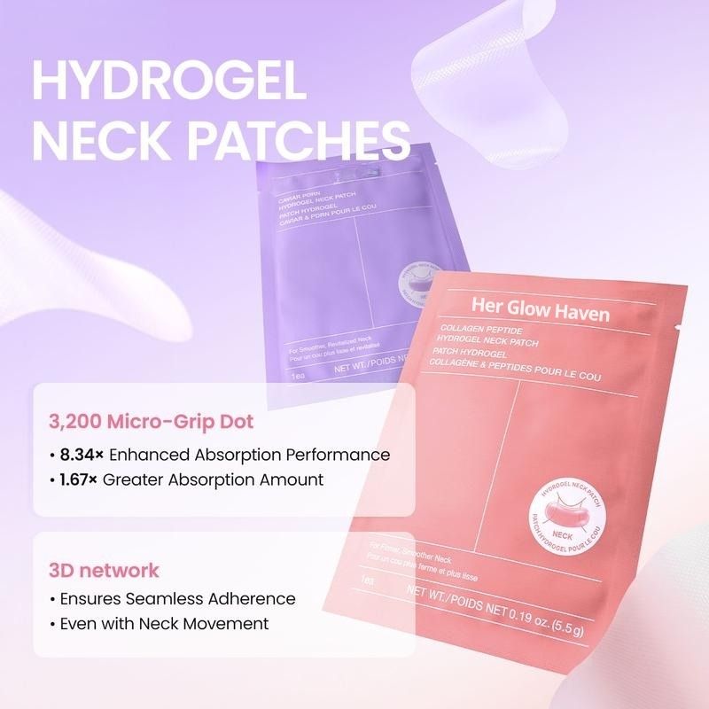 Hydrogel Neck Patch Duo - Mask for Neck Wrinkles