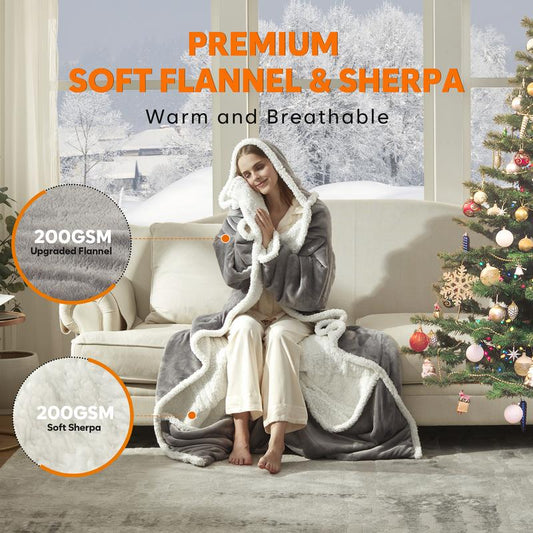 Cozy Wearable Heated Blanket