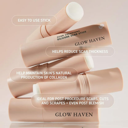 Silicone Scar Stick with Centella Asiatica Extracts and Vitamin E by Glow Haven