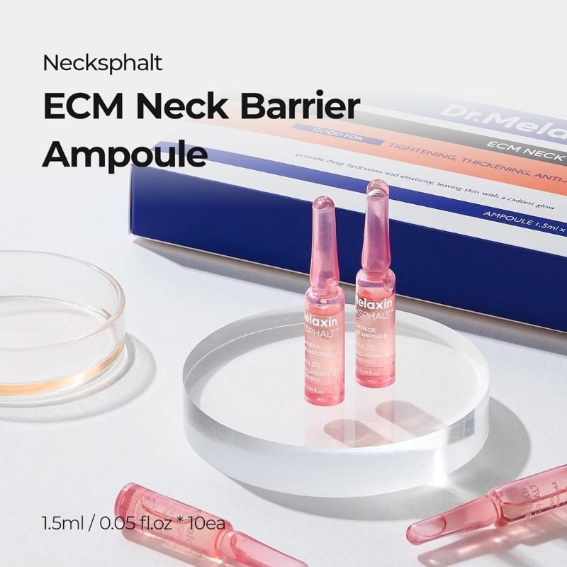 Necksphalt ECM Barrier Ampoule - Anti-Aging Neck