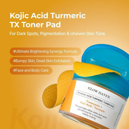 Kojic Acid + Turmeric Dark Spot Brightening Pads