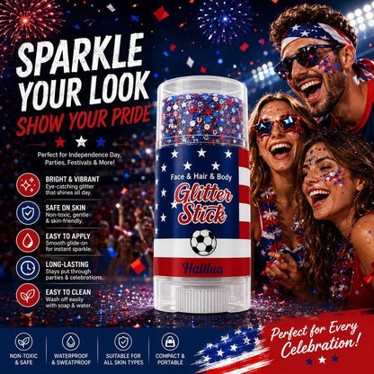 4th of July Glitter Stick - Independence Day