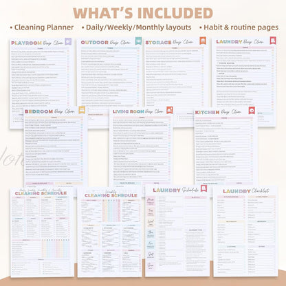 ADHD Cleaning Reset System – From Chaos to Calm