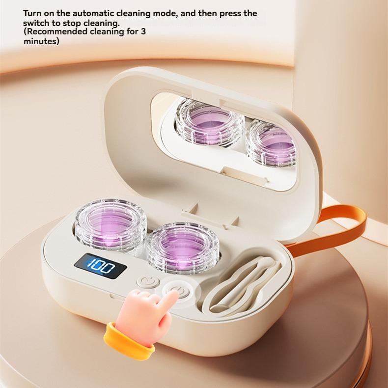 Ultrasonic Contact Lens Cleaner Pro