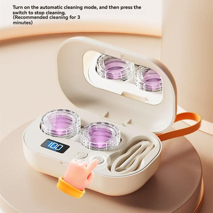 Ultrasonic Contact Lens Cleaner Pro