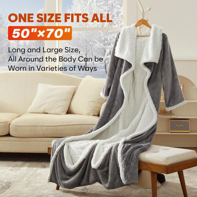 Cozy Wearable Heated Blanket