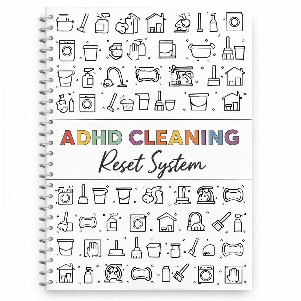 ADHD Cleaning Reset System – From Chaos to Calm