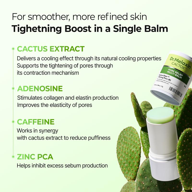 Cactox Pore Multi Balm - Reduce Puffiness & Pore Tightening