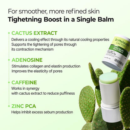 Cactox Pore Multi Balm - Reduce Puffiness & Pore Tightening