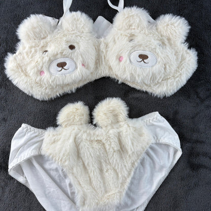 Plushy Set 2-Pieces Lingerie Set